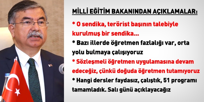 '51 programı tamamladık, Salı günü açıklayacağız'