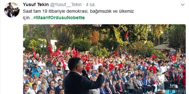 'MaarifOrdusuNobette' Twitter'da ilgi görüyor