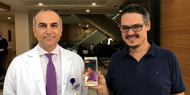 Doktor arkadaşını 37 kilodan kurtardı