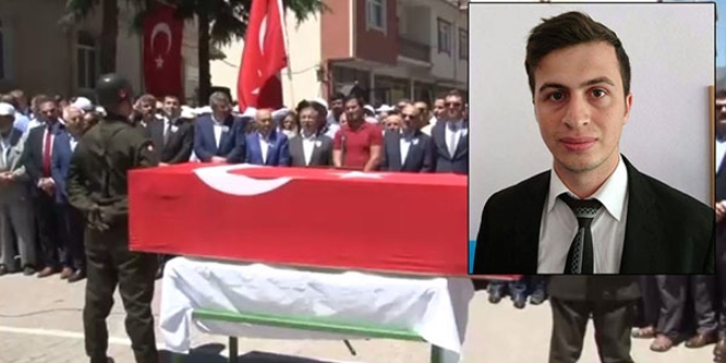 Şehit öğretmen son yolculuğuna uğurlandı