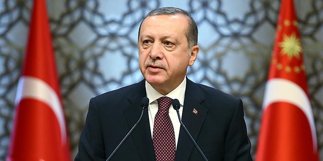 Erdoğan, Başpehlivan Balaban'ı tebrik etti
