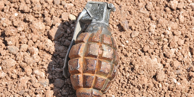 Kırıkkale'de poşette el bombası bulundu