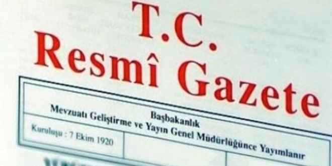 Bakanlar Kurulundaki deiiklik Resmi Gazete'de