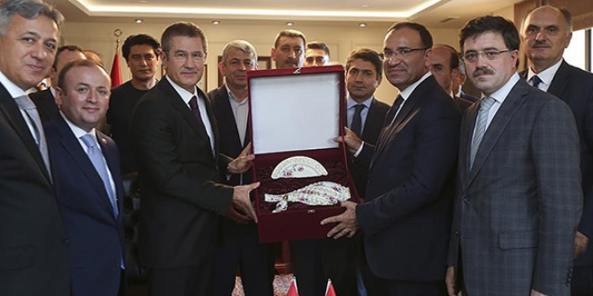 Bozdağ görevi Canikli'den devraldı