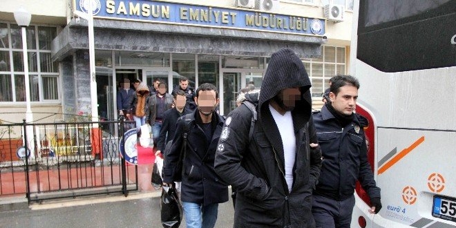 Samsun'da FETÖ'den 17 kişi adliyeye sevk edildi