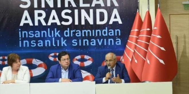 CHP G Komisyonundan mlteci aklamas