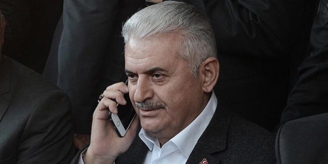 Yıldırım'dan, Kurtoğlu ailesine taziye telefonu