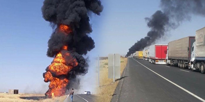 Tanker ile yolcu otobüsü çarpıştı: Ölü ve yaralılar var!