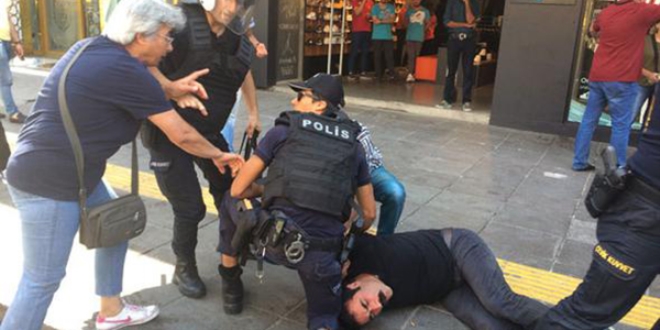 Ankara'da izinsiz gsteri: 43 kii gzaltna alnd