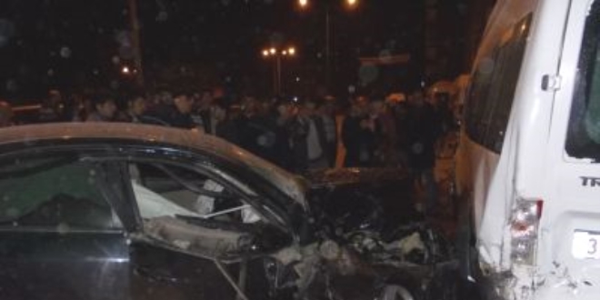 Zonguldak'ta trafik kazas: 9 yaral