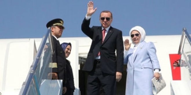 Cumhurbaşkanı Erdoğan Katar'dan ayrıldı