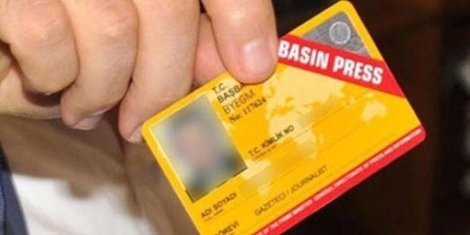 8 bin basın çalışanından sadece 3 bini basın kartı kullanıyor