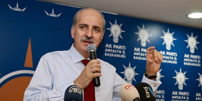 Kurtulmuş: Şunu çok açık bir şekilde ifade etmek istiyorum