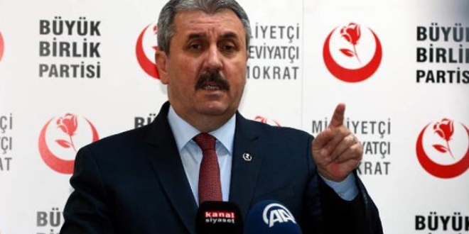 Cumhurbaşkanı Erdoğan'dan Destici'ye geçmiş olsun telefonu