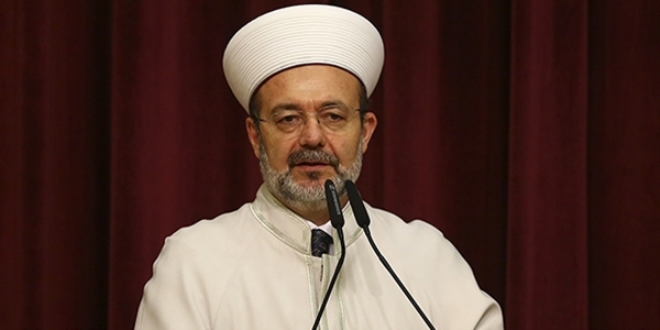 Mehmet Görmez'den veda konuşması