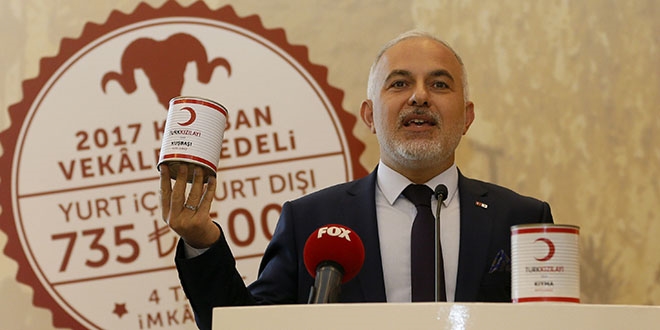 Kızılay, kurban bereketini yıl boyu sürdürecek