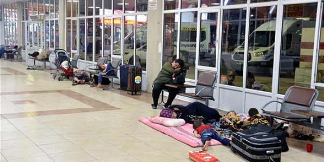 Sıcaktan kaçıp buraya sığındılar