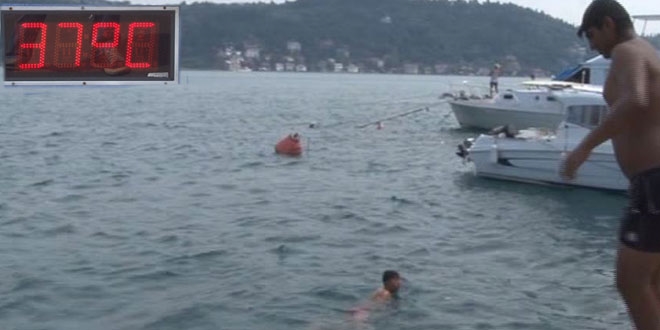 İstanbul'da termometreler 37 dereceyi gösterdi