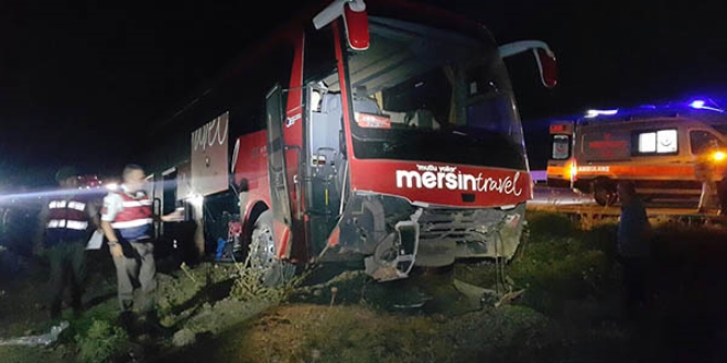 Ankara'da otobs yoldan kt: 9 yaral