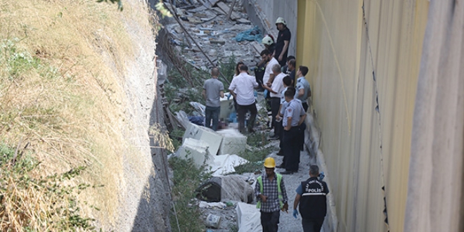 Marmaray inşaatında ceset bulundu