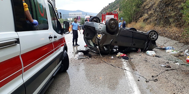 Ankara'da trafik kazası: 5 yaralı