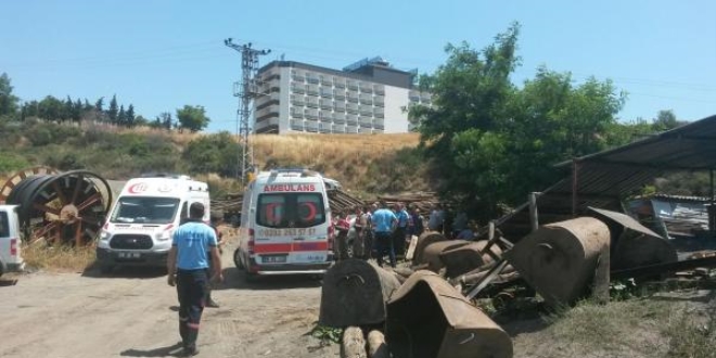 Yozgat'ta gk altnda kalan ii hayatn kaybetti