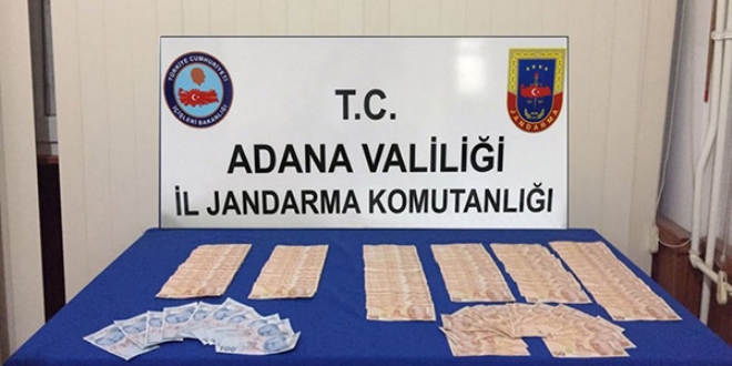Sahte parayla kurbanlık almak isteyen kişiye suçüstü