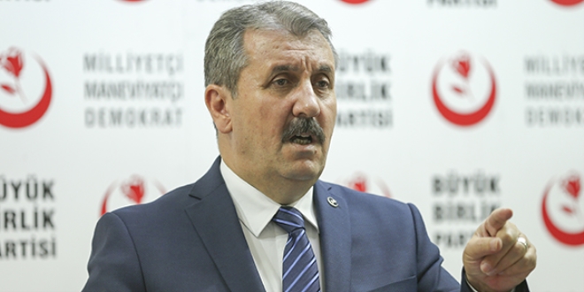 Destici: CHP milletvekilinin sözü, yenilir yutulur değildir