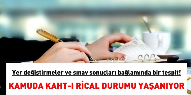 Kamuda, 'kaht-ı rical' durumu yaşanıyor!