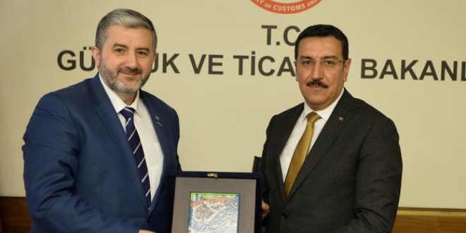 Bakan Tüfenkci MÜSİAD heyetini kabul etti