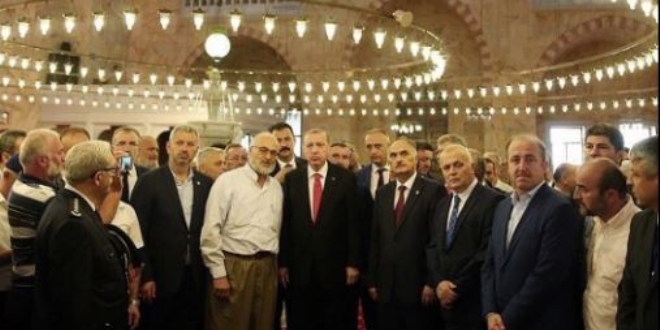 Erdoğan, Sarayburnu Camisi'nin açılışını gerçekleştirdi