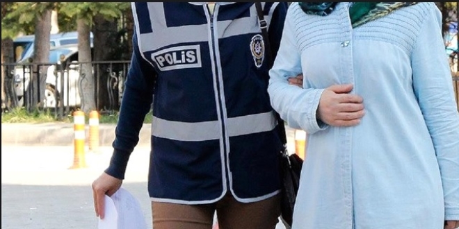 Düzce'de FETÖ'den gözaltına alınan kadın tutuklandı
