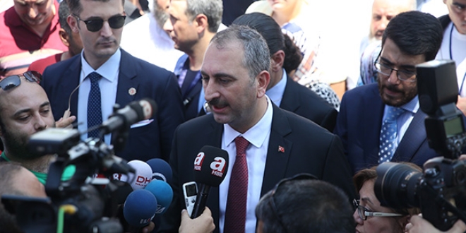 Adalet Bakanı Gül'den CHP'ye sert sözler