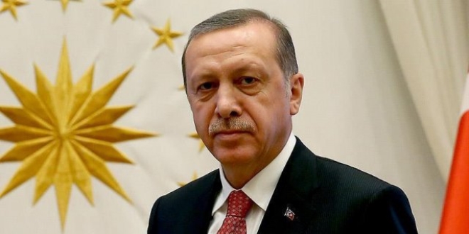 Erdoğan'dan şehit ailesine başsağlığı telgrafı