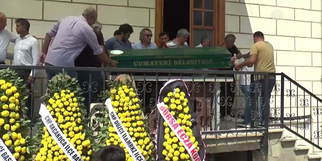 CHP Düzce İl Başkanı Tozan'ın acı günü