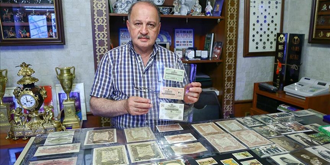 Osmanlı'nın Azerbaycan'da bastırdığı paraları topluyor