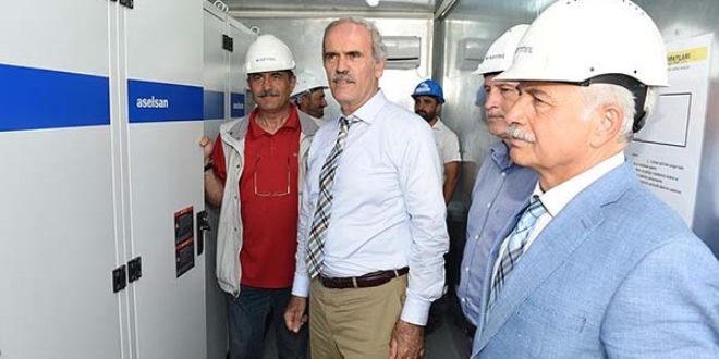 Türkiye'nin ilk yerli rüzgar gülü Bursa'daki RES'te