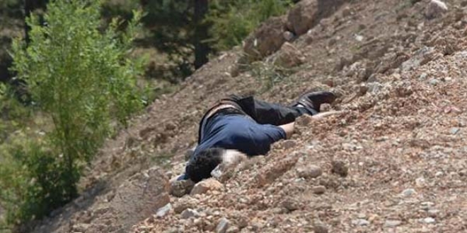 Tabanca ile öldürüp baraj kenarına attılar