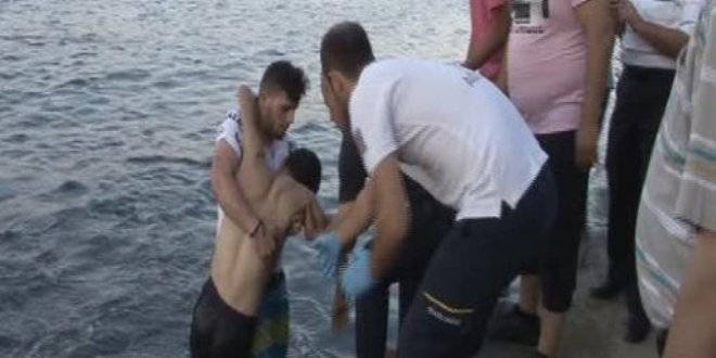 İstanbul'da boğulma tehlikesi geçiren kişi kurtarıldı
