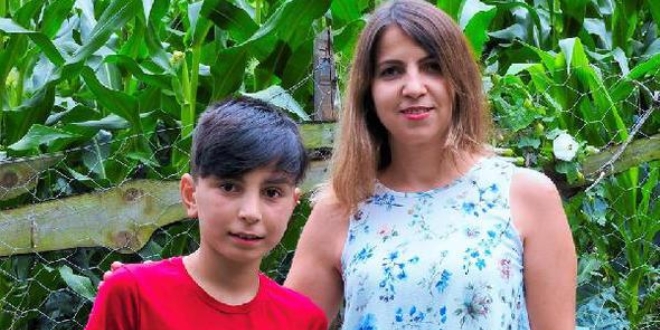 Mühendis, hayatını kurtardığı çocuğu ziyaret etti
