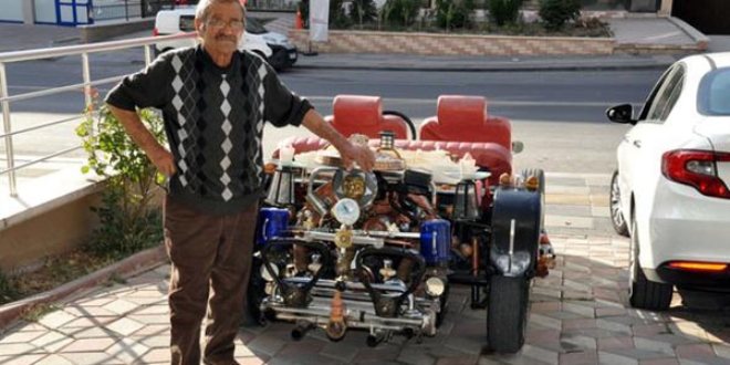 20 yıl önce aldı! 7 bin 500 TL'ye canavar yarattı