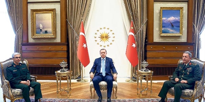 İranlı komutandan Beştepe'ye ziyaret
