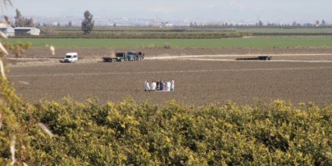 Adana'da ABD'ye ait insansız hava aracı düştü