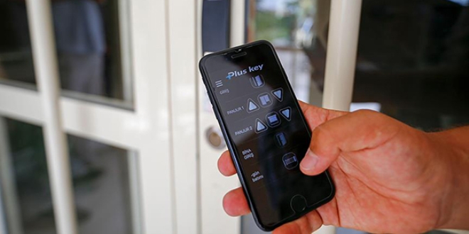 Kapıları bluetooth açacak