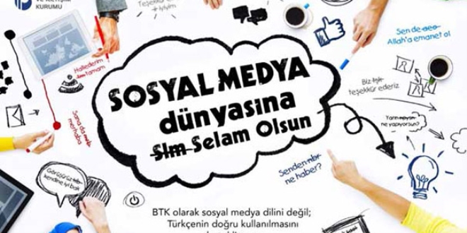 BTK'dan 'sosyal medyaya selam olsun' kampanyas