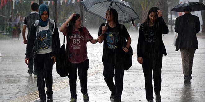 Meteorolojiden kuvvetli yağış uyarısı