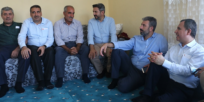TBMM Başkanvekili Aydın şehit ailesini ziyaret etti
