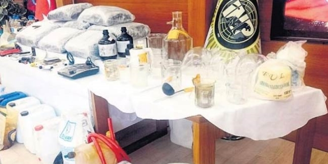Çetelerin son çaresi: Yerinde uyuşturucu imalatı
