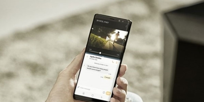 Samsung yeni amiral gemisi Galaxy Note 8'i tantt