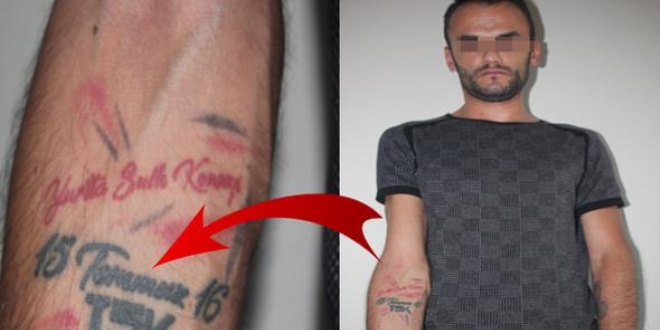 Koluna darbecilerin dövmesini yaptıran kişi gözaltına alındı